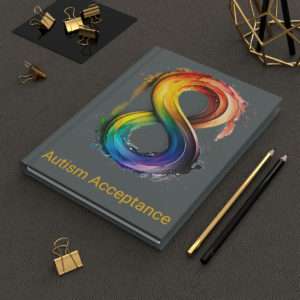 Autism Acceptance Journal - Lined Hardcover Journal Matte
