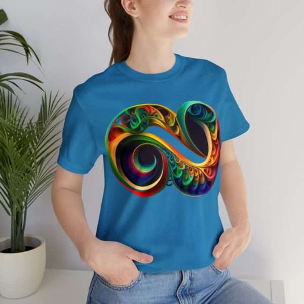 Neurodiversity and Autism Infinity Symbol - Unisex Jersey Short Sleeve Tee - Image 69