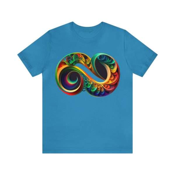 Neurodiversity and Autism Infinity Symbol - Unisex Jersey Short Sleeve Tee - Image 62