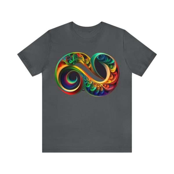 Neurodiversity and Autism Infinity Symbol - Unisex Jersey Short Sleeve Tee - Image 86