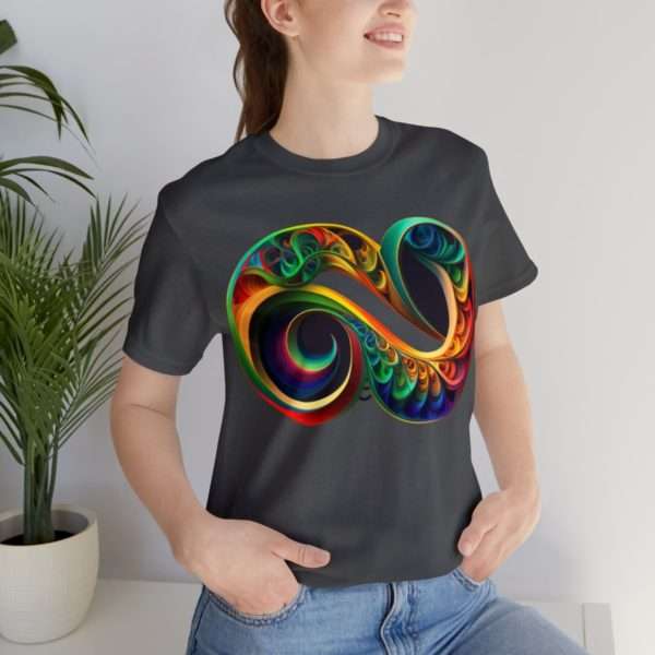 Neurodiversity and Autism Infinity Symbol - Unisex Jersey Short Sleeve Tee - Image 93