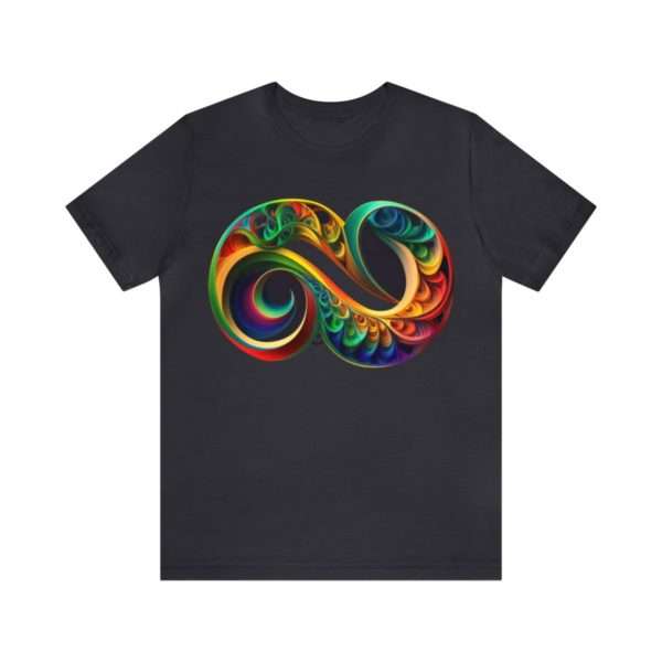 Neurodiversity and Autism Infinity Symbol - Unisex Jersey Short Sleeve Tee - Image 50