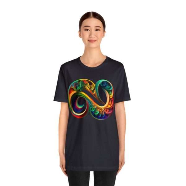 Neurodiversity and Autism Infinity Symbol - Unisex Jersey Short Sleeve Tee - Image 52