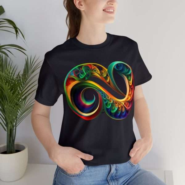 Neurodiversity and Autism Infinity Symbol - Unisex Jersey Short Sleeve Tee - Image 57