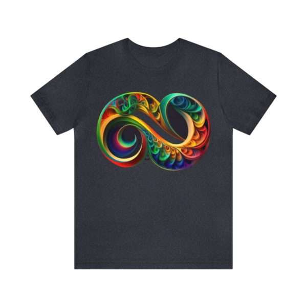 Neurodiversity and Autism Infinity Symbol - Unisex Jersey Short Sleeve Tee - Image 110