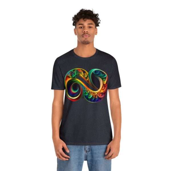 Neurodiversity and Autism Infinity Symbol - Unisex Jersey Short Sleeve Tee - Image 113