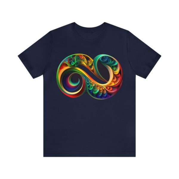 Neurodiversity and Autism Infinity Symbol - Unisex Jersey Short Sleeve Tee - Image 122