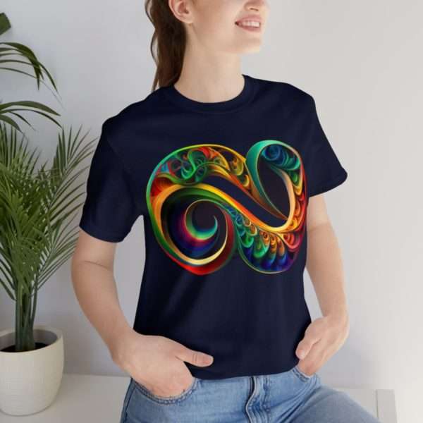 Neurodiversity and Autism Infinity Symbol - Unisex Jersey Short Sleeve Tee - Image 129