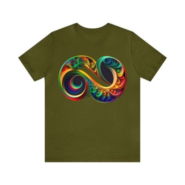 Neurodiversity and Autism Infinity Symbol - Unisex Jersey Short Sleeve Tee - Image 38