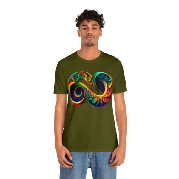 Neurodiversity and Autism Infinity Symbol - Unisex Jersey Short Sleeve Tee - Image 41