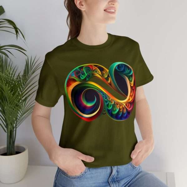 Neurodiversity and Autism Infinity Symbol - Unisex Jersey Short Sleeve Tee - Image 45