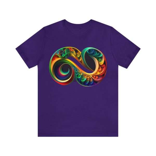 Neurodiversity and Autism Infinity Symbol - Unisex Jersey Short Sleeve Tee - Image 134