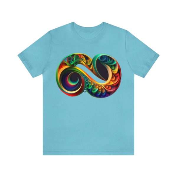 Neurodiversity and Autism Infinity Symbol - Unisex Jersey Short Sleeve Tee - Image 74