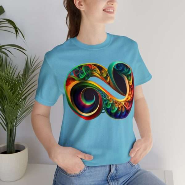 Neurodiversity and Autism Infinity Symbol - Unisex Jersey Short Sleeve Tee - Image 81