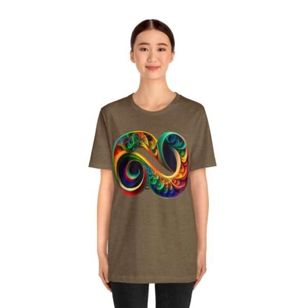 Neurodiversity and Autism Infinity Symbol - Unisex Jersey Short Sleeve Tee - Image 28