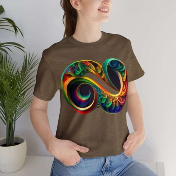 Neurodiversity and Autism Infinity Symbol - Unisex Jersey Short Sleeve Tee - Image 33