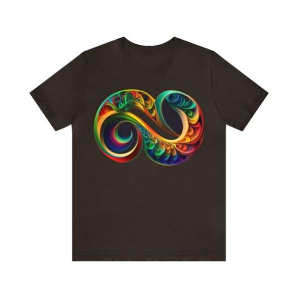 Neurodiversity and Autism Infinity Symbol - Unisex Jersey Short Sleeve Tee - Image 14