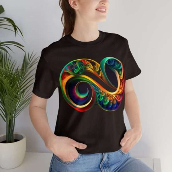 Neurodiversity and Autism Infinity Symbol - Unisex Jersey Short Sleeve Tee - Image 21